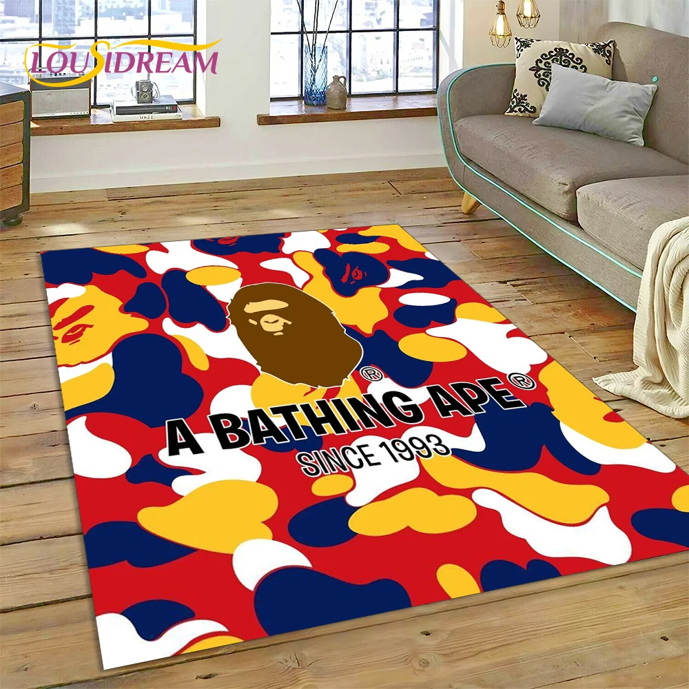 Commercial Printing Online - Alfombra de Moda B-BAPE Impresa en