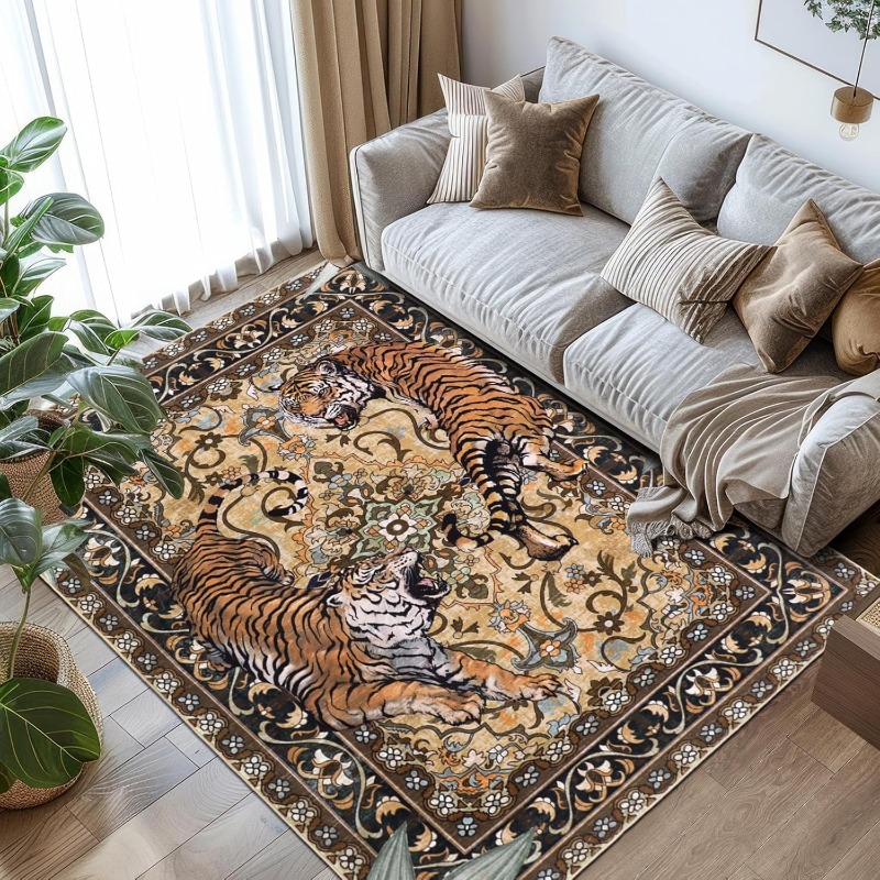 Commercial Printing Online - Alfombra nórdica Retro con diseño de