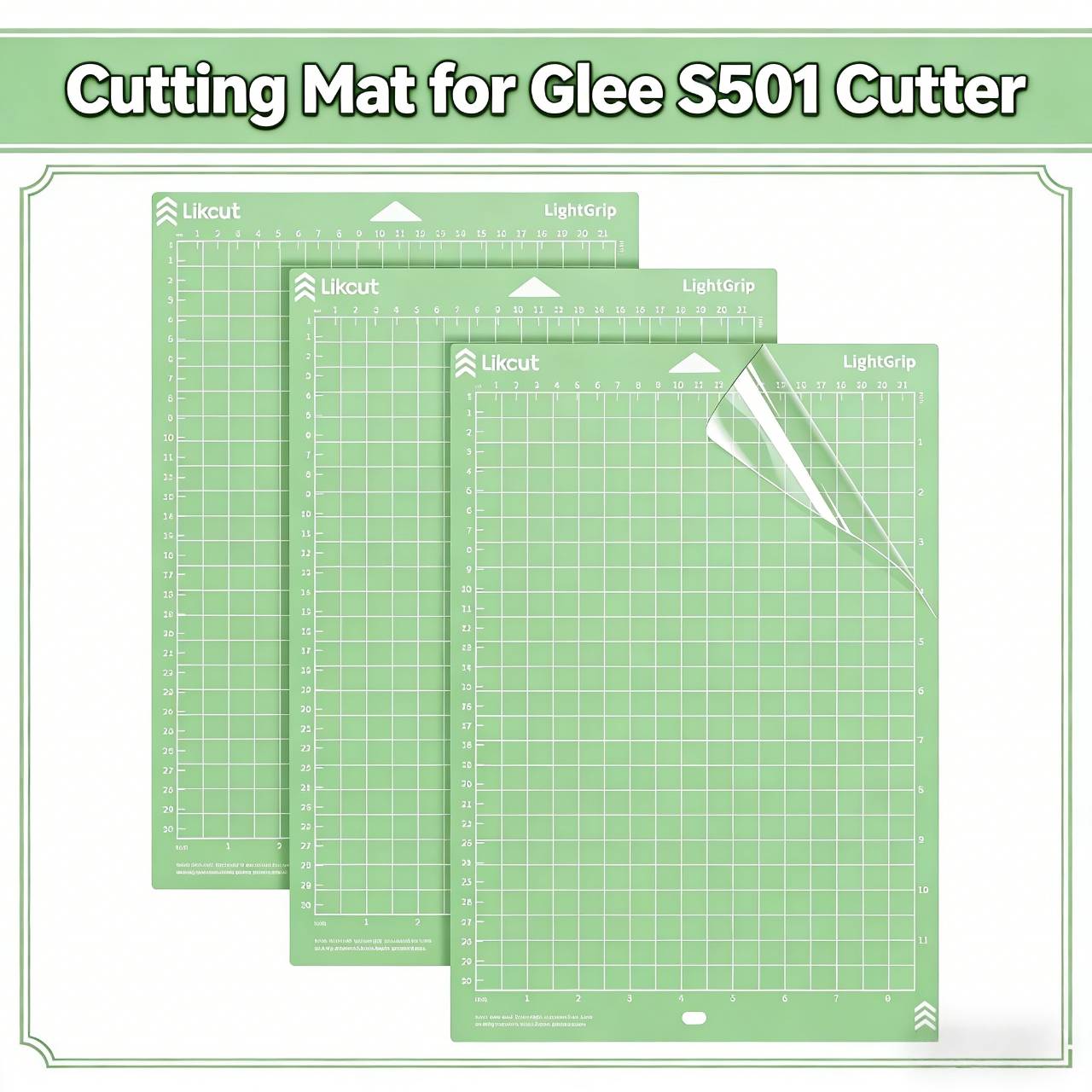 Plotter Cutting Mat - Tapetes de Corte Adhesivos, Paquete de