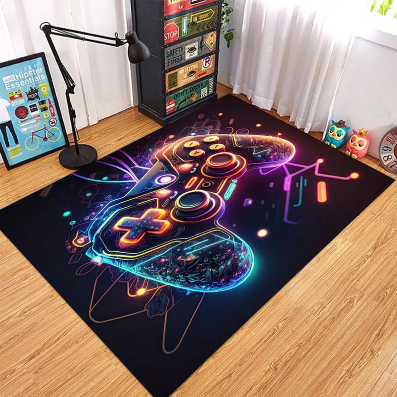 Commercial Printing Machine - Alfombra de juego con diseño de