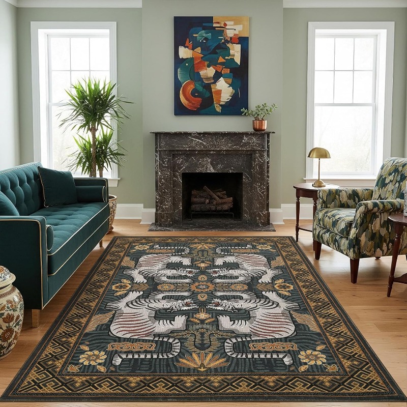 Alfombra Vintage con Estampado - Commercial Printing Online reseña y precio