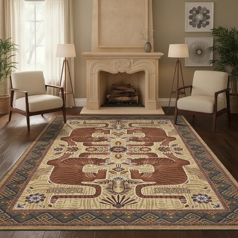 Alfombra Vintage con Estampado - Commercial Printing Online reseña y precio