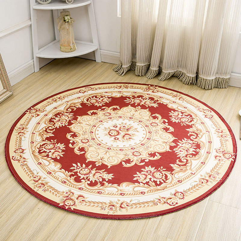 Alfombra redonda estampada de  - Commercial Printing Online reseña y precio