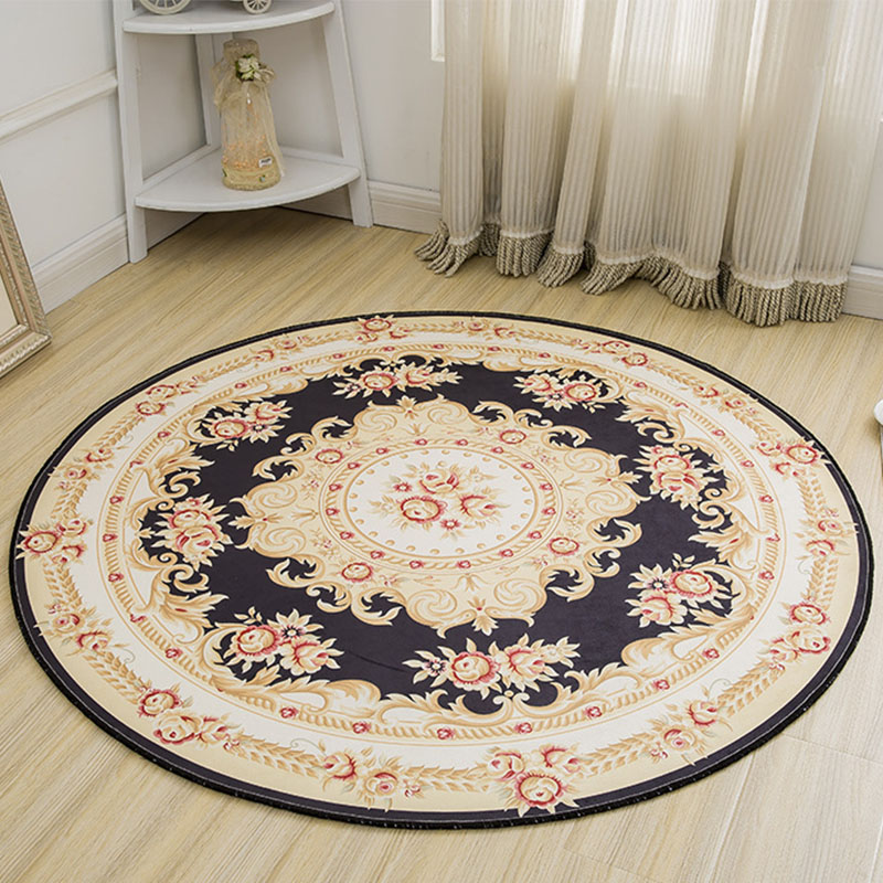 Alfombra redonda estampada de  - Commercial Printing Online reseña y precio