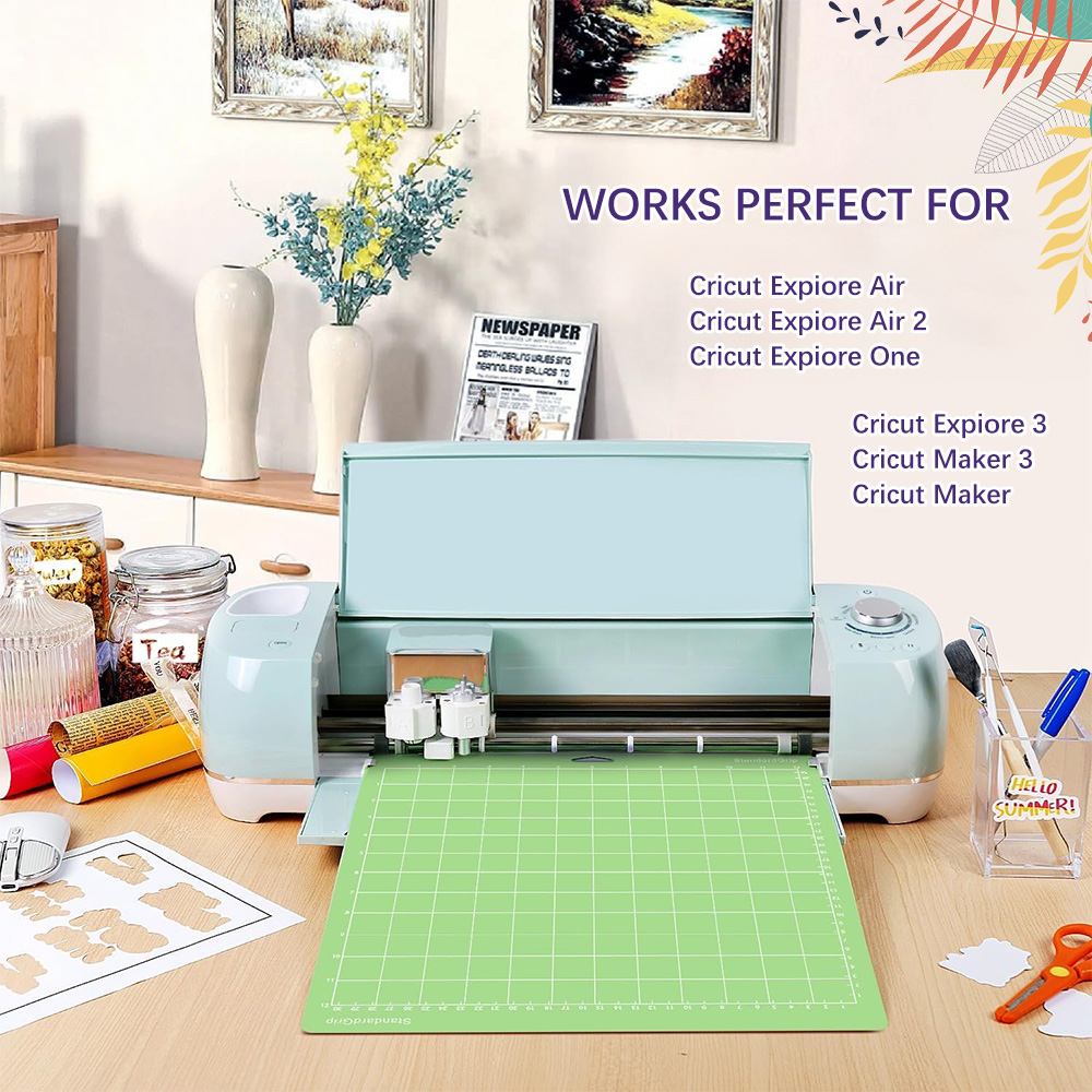 Tapete de corte Cricut, 12x12  - Plotter Cutting Mat reseña y precio