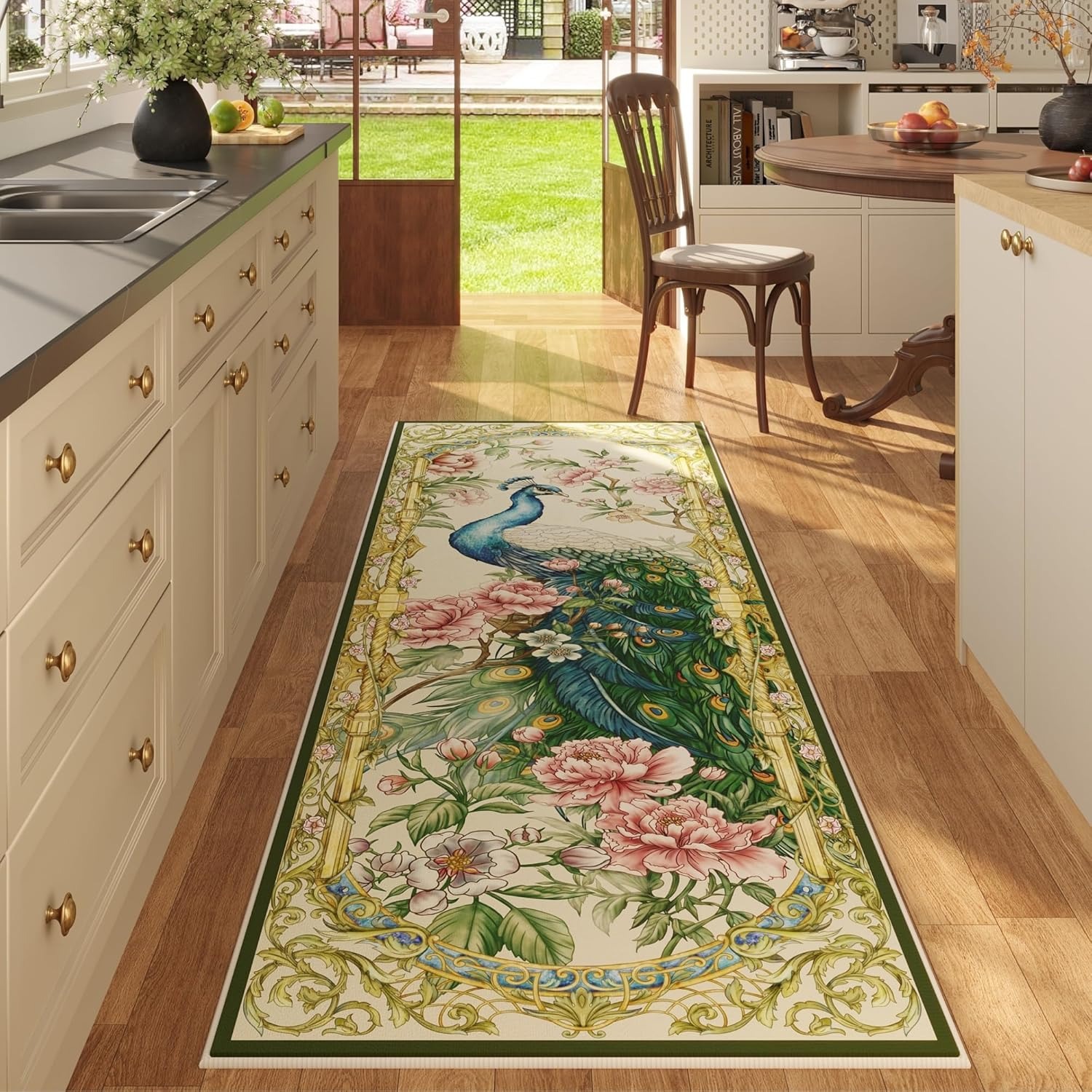 Hallway Runner Rug Animal Flor - Commercial Printing Online reseña y precio