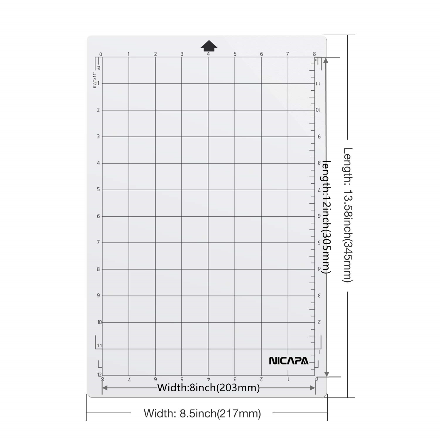 3/5 tapetes de corte para Silh - Plotter Cutting Mat reseña y precio