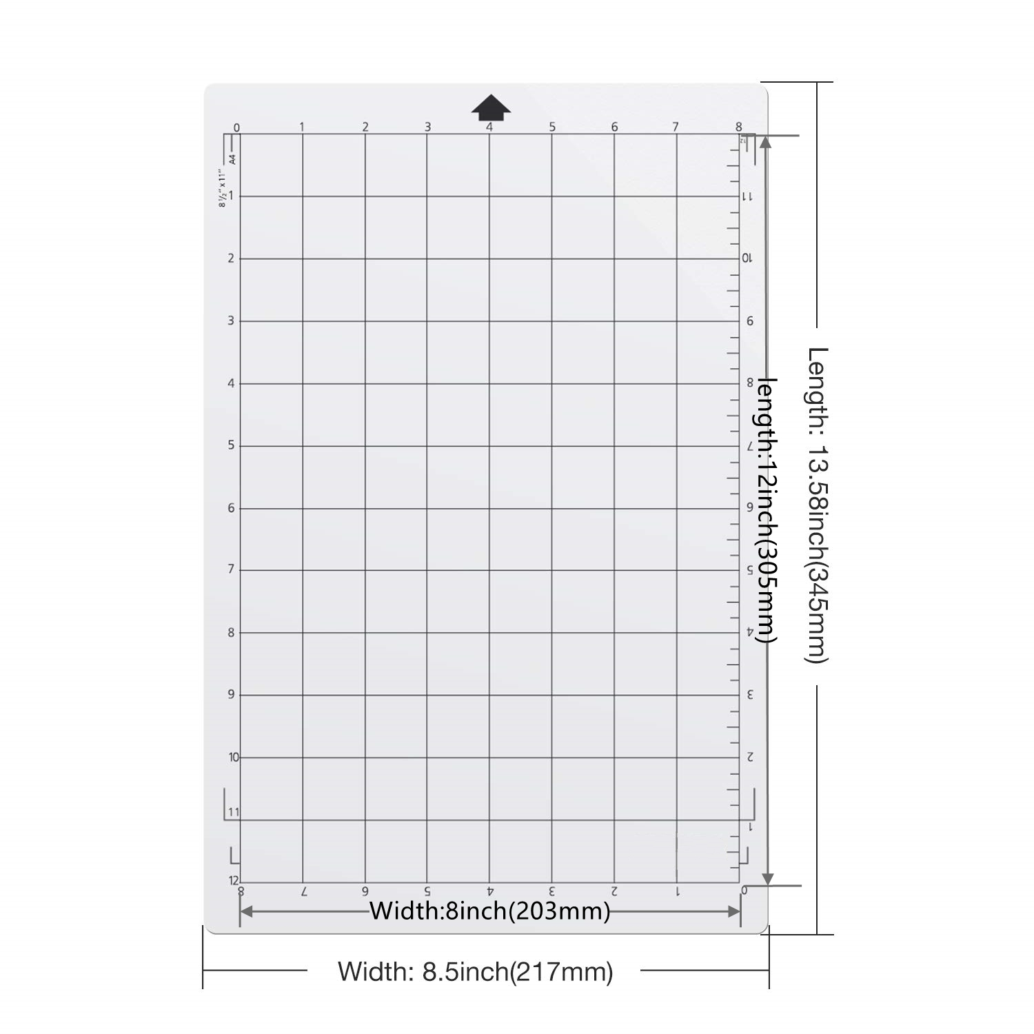 3/5 tapetes de corte para Silh - Plotter Cutting Mat reseña y precio