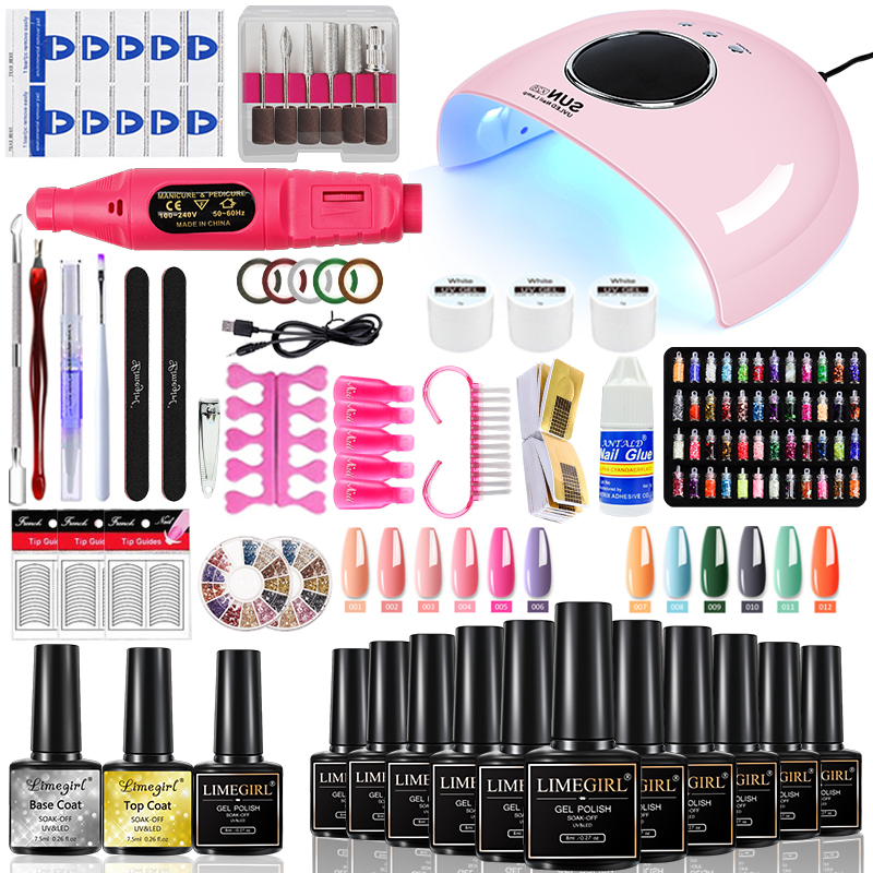 Limegirl Kit de uñas de gel co - Exposure Unit Uv reseña y precio